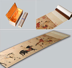 博湖馆藏书画复制博物馆书画复制服务